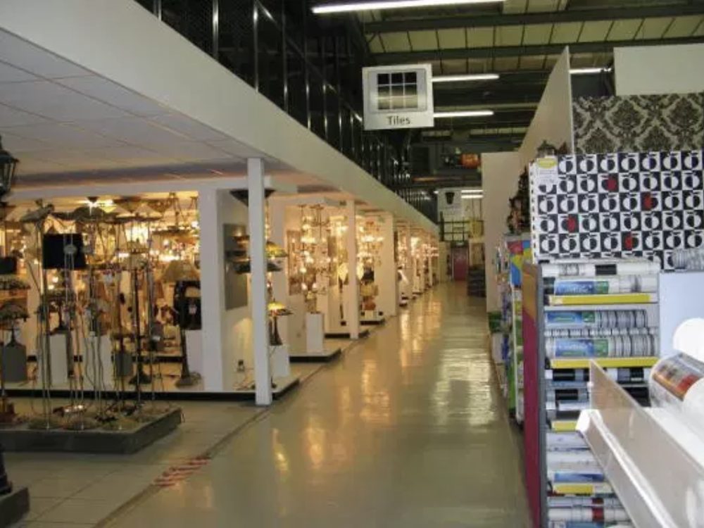 Home store, ceilings and wall linings, RWS Interiors project near University of Huddersfield, Huddersfield HD1